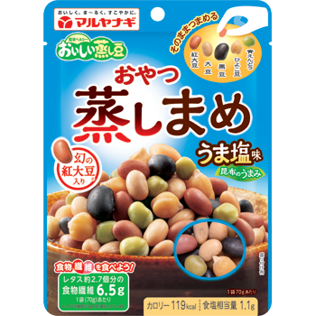 おやつ蒸しまめ