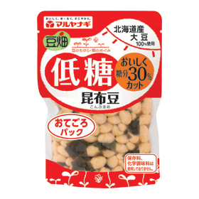 豆畑 おてごろパック 低糖昆布豆
